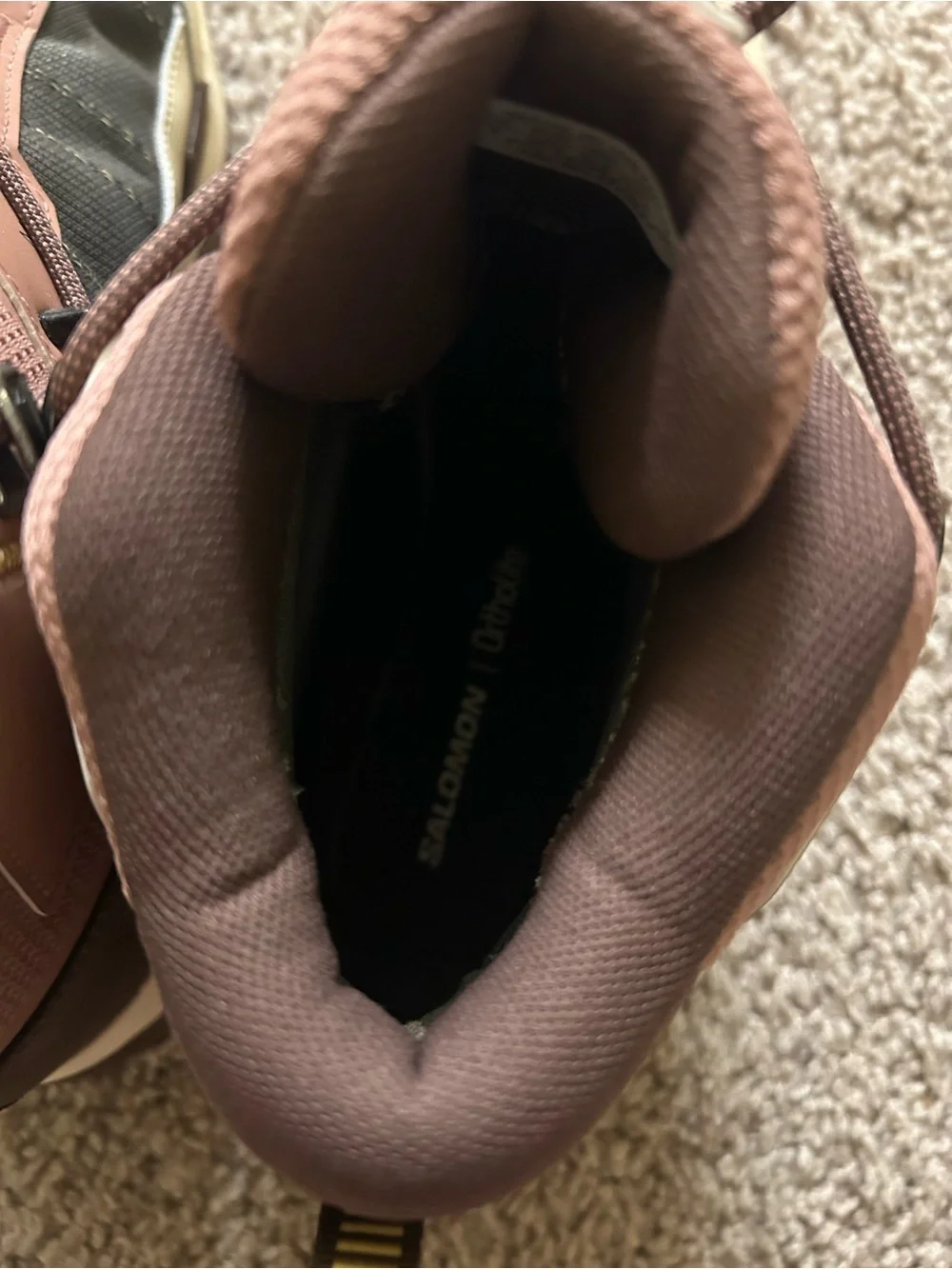 Salomon X Ultra 5 Mid Gore-Tex Women’s Hiking Boots Size 10.5 Burlwood Brown